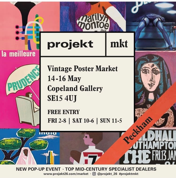 Projekt Mkt - Vintage Poster Fair in Peckham