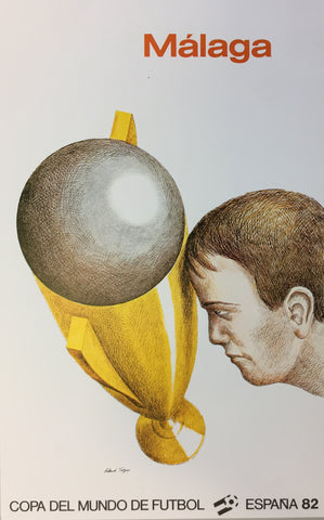 1982 World Cup Poster - Málaga