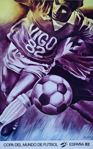 1982 World Cup Poster - Vigo
