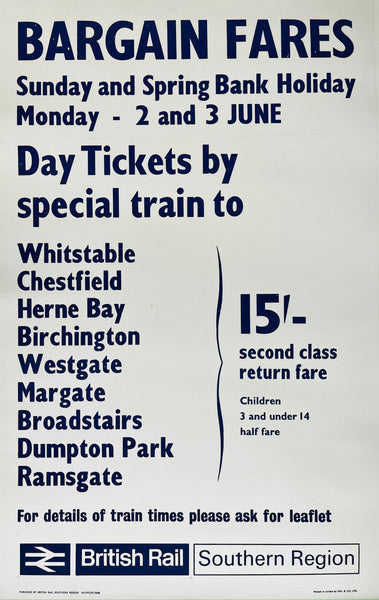 BR Poster -  Kent Coast