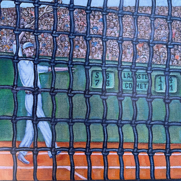 Roland Garros 2009 Tennis Poster