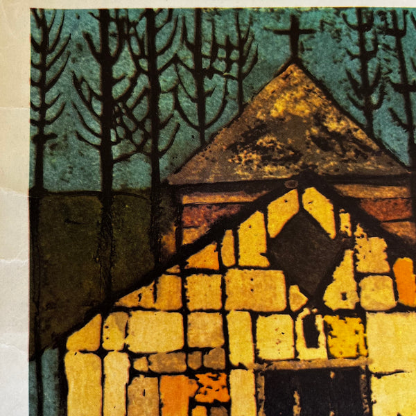 London Transport Poster - Village Churches