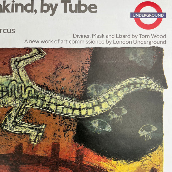 London Transport Poster - The Museum of Mankind