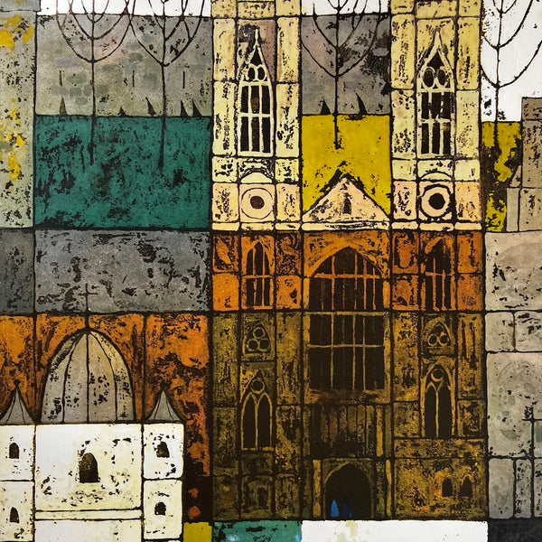 London Transport Poster - Westminster Abbey