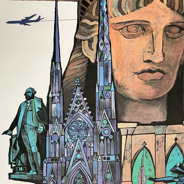 TWA Poster - New York USA