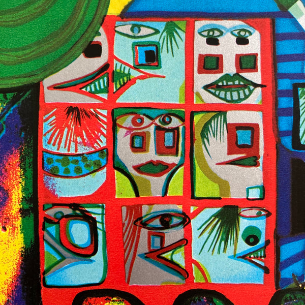 1972 Olympic Poster - Friedrich Hundertwasser