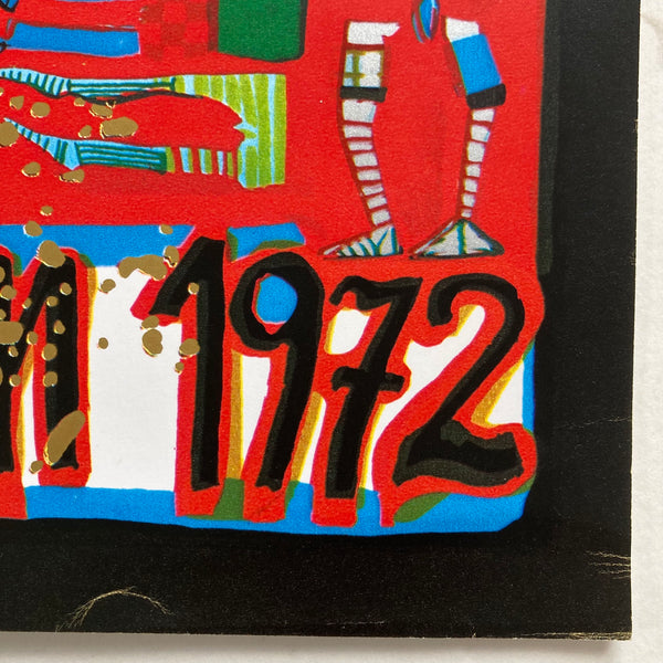 1972 Olympic Poster - Friedrich Hundertwasser