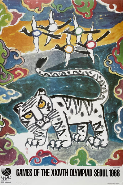 1988 Seoul Olympics Poster - Kim Ki-Chang