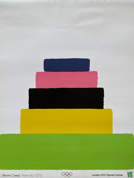 2012 London Olympics Poster - Work No. 1273
