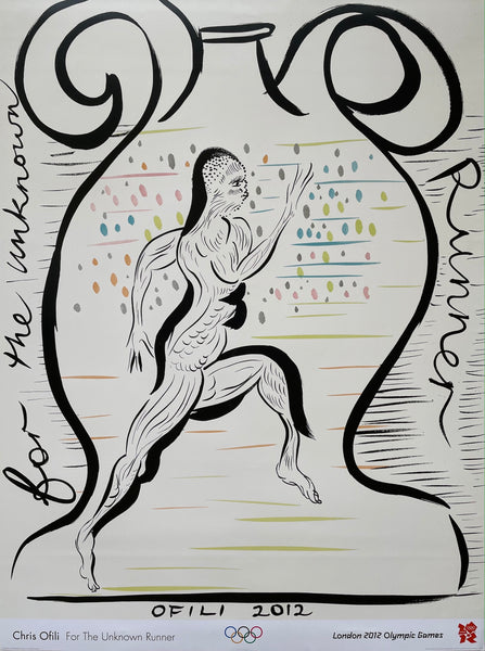 2012 London Olympics Poster - For the Unknown Runner