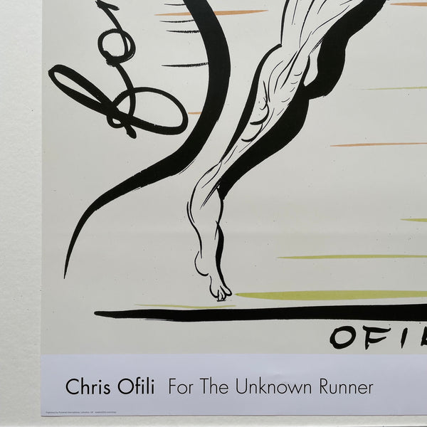 2012 London Olympics Poster - For the Unknown Runner