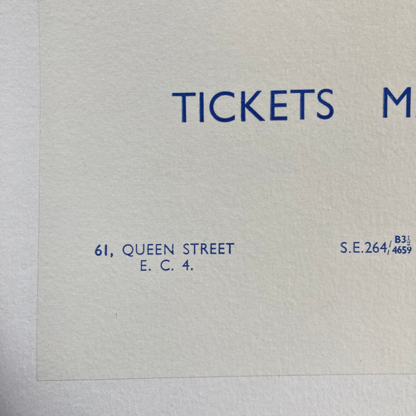 BR Poster - Cricket at Hastings