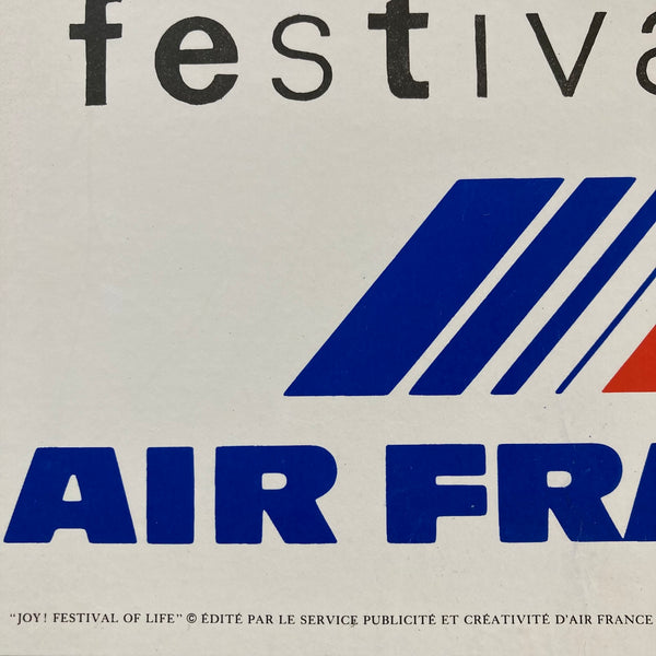 Air France Poster - Festival of Life