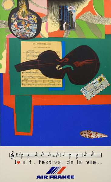 Air France Poster - Festival of Life