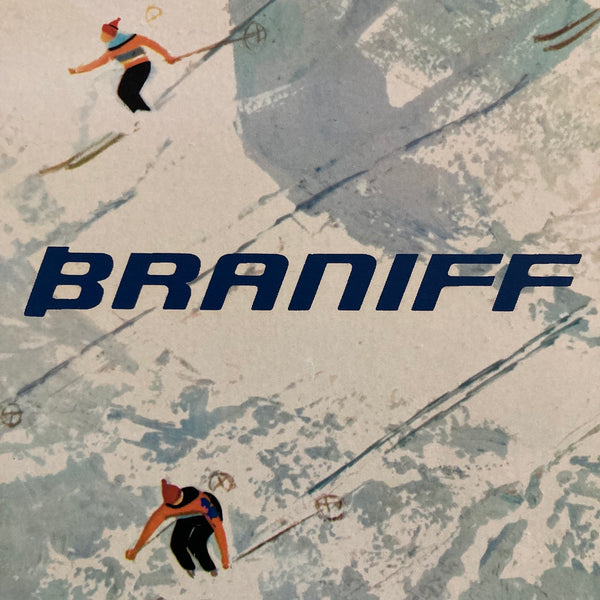 Braniff  Poster - Ski in Chile
