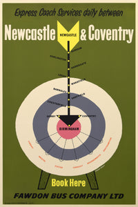Coach Poster - Newcastle Coventry