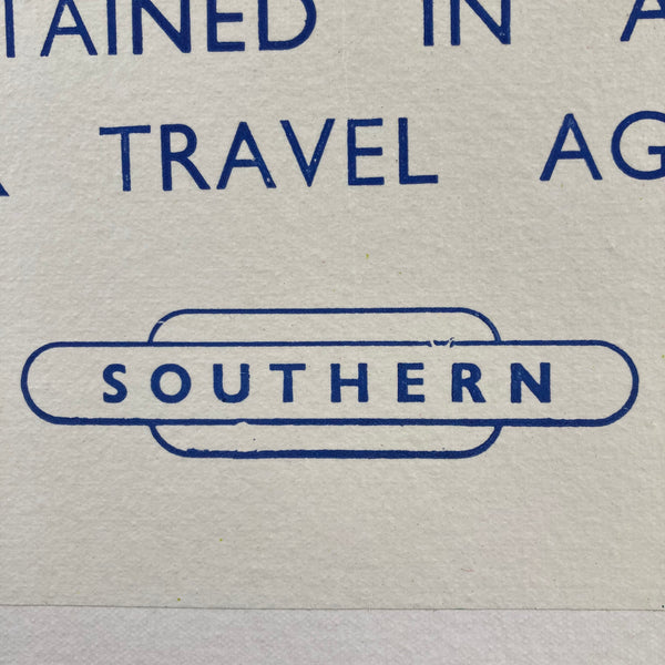 BR Poster - Cricket at Hastings