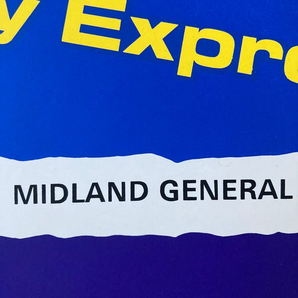 Coach Poster - Holiday Express Services