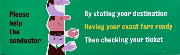 Coach Poster - Please Help the Conductor