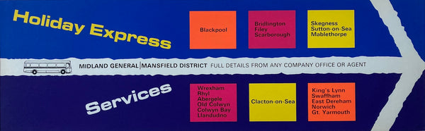 Coach Poster - Holiday Express Services