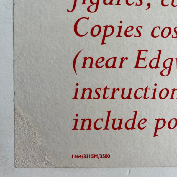 London Transport Poster - How To Make a Puppet