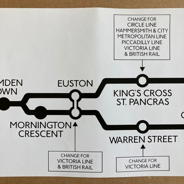 Northern Line Carriage Map