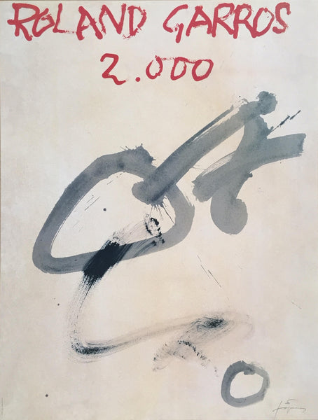 Roland Garros 2000 Tennis Poster