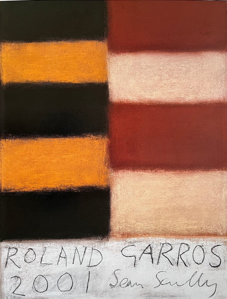 Roland Garros 2001 Tennis Poster