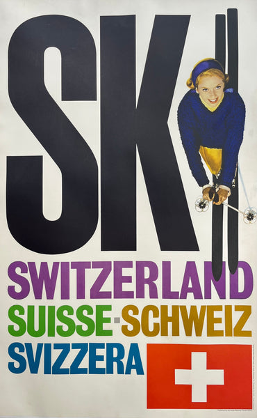 Ski Poster - Switzerland