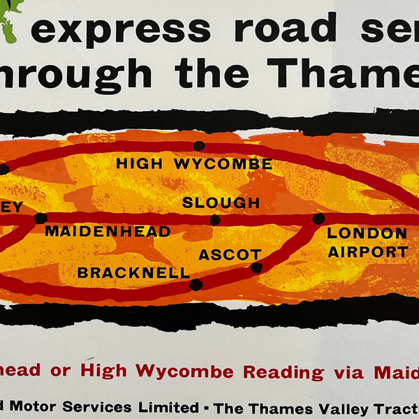 Coach Poster - Thames Valley