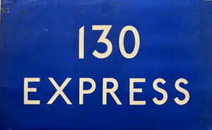 130 Express Bus Destination Blind