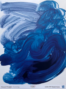 2012 London Olympics Poster - Swimming