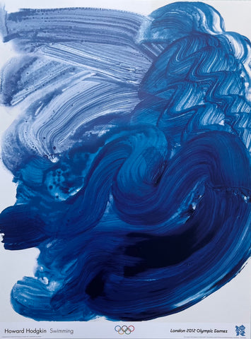 2012 London Olympics Poster - Swimming
