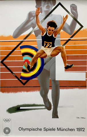 1972 Olympic Poster - Peter Phillips