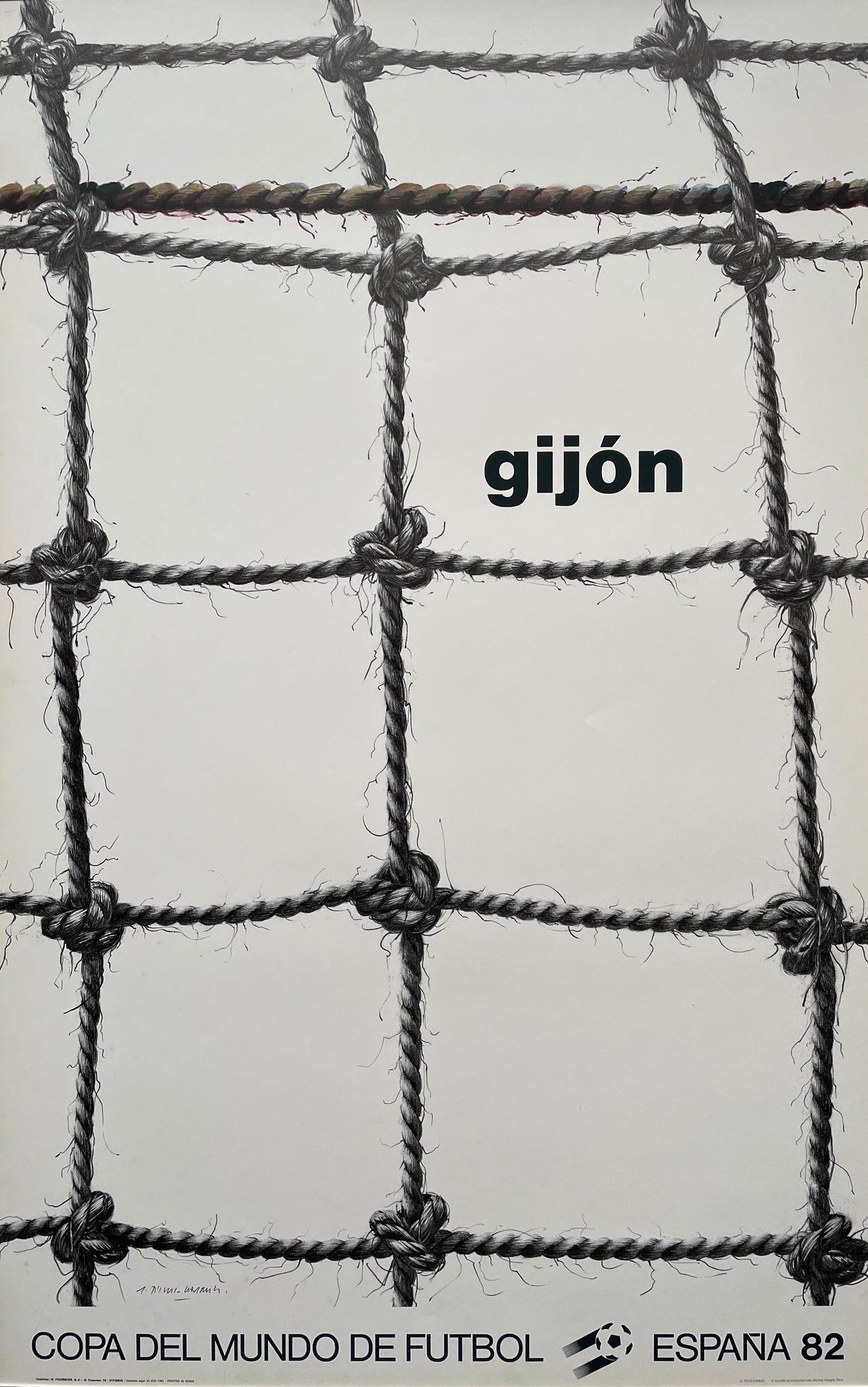 World Cup Poster - Gijón