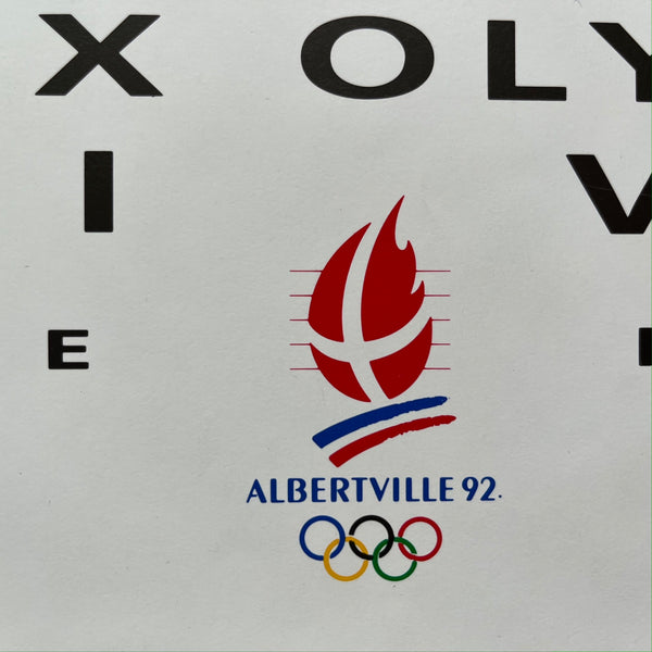1992 Winter Olympics Poster
