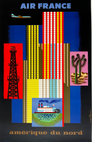 Air France Poster - North America