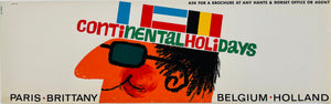 Coach Poster- Continental Holidays