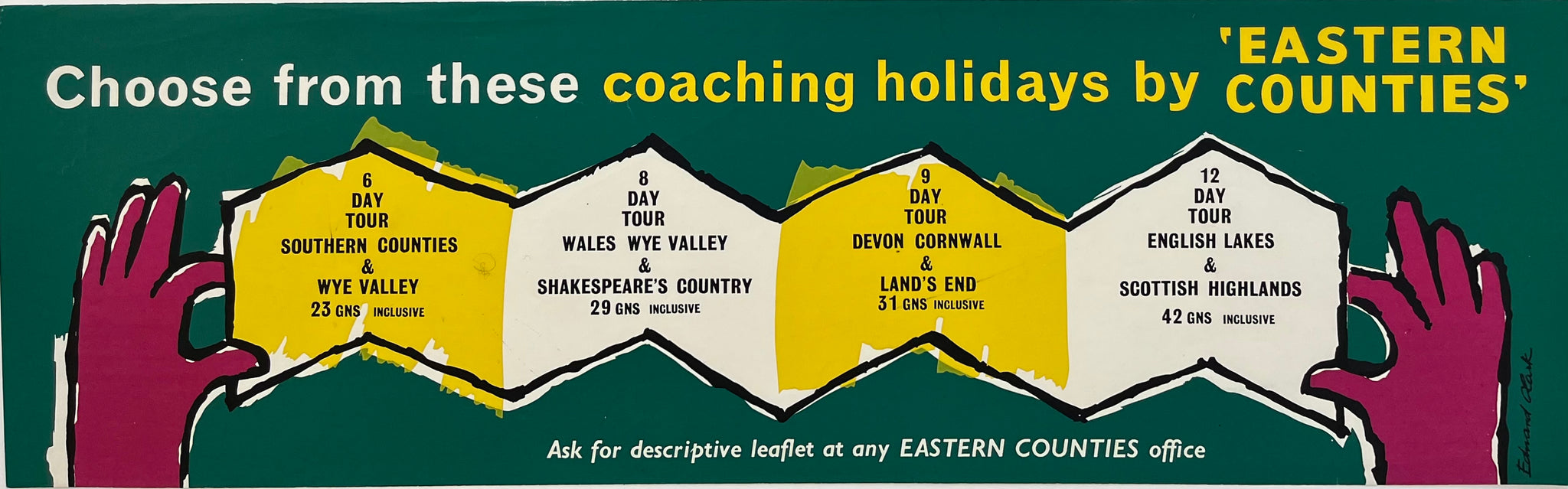 Coach Poster - Eastern Counties