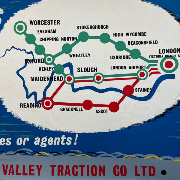 Coach Poster - Thames Valley