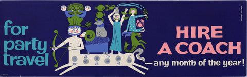 Coach Poster - Party Travel