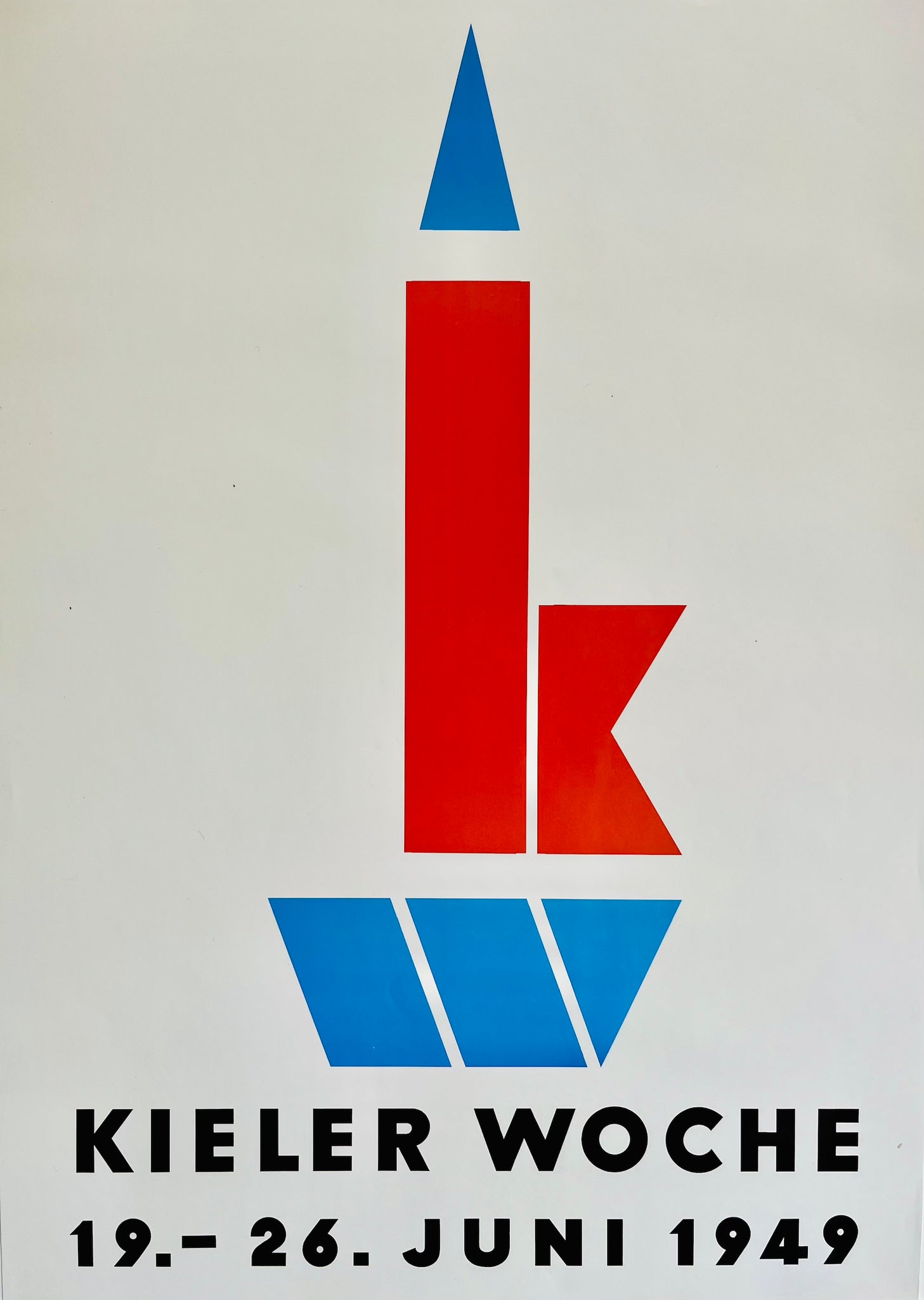 1949 Kieler Woche Poster