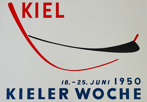 1950 Kieler Woche Poster