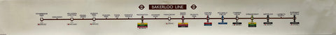 Bakerloo Line Carriage Map