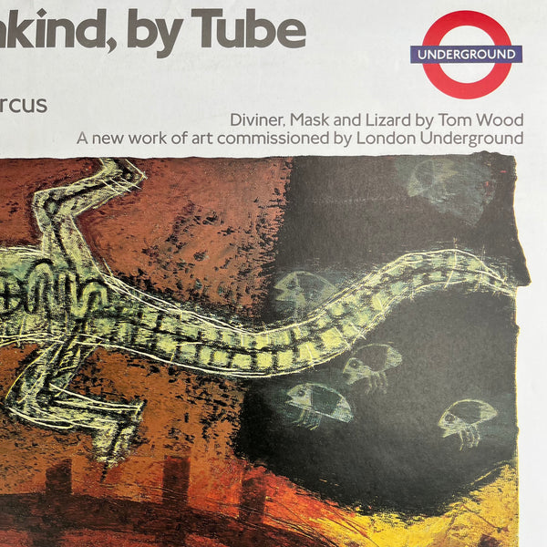 London Transport Poster - The Museum of Mankind