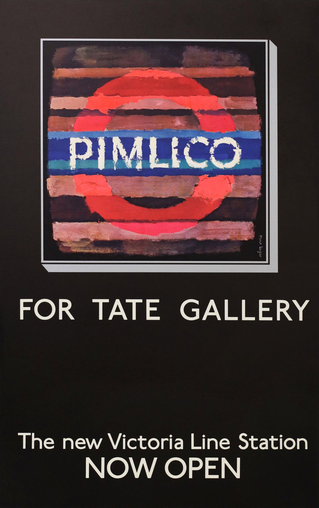 London Transport Poster - Pimlico for the Tate Gallery