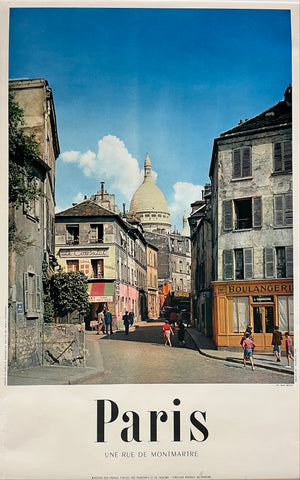 Montmartre Paris Poster