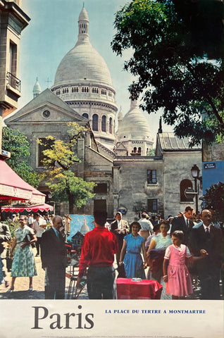 Montmartre Paris Poster