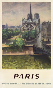 SNCF Poster - Paris