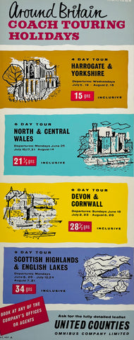 United Counties Coach Poster